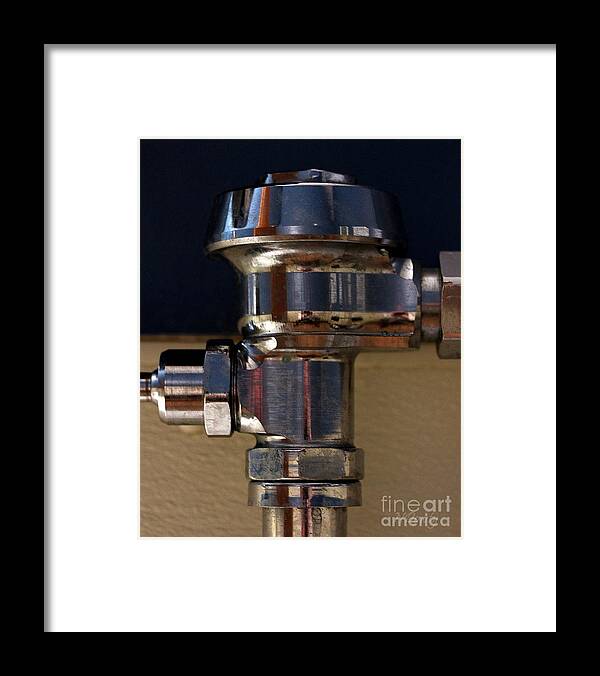 Plumbing Framed Print featuring the photograph Plumbing by Natalie Dowty