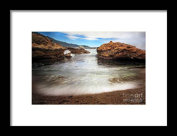 California Framed Print featuring the photograph Point Lobos - Weston Beach by Craig J Satterlee