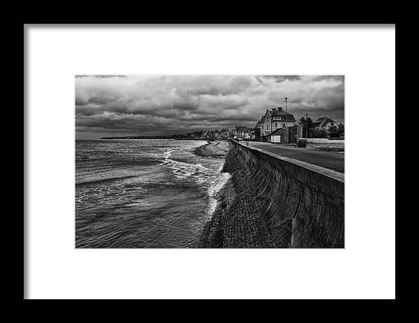 Pointe Framed Print featuring the photograph Pointe de Hoc by Hugh Smith