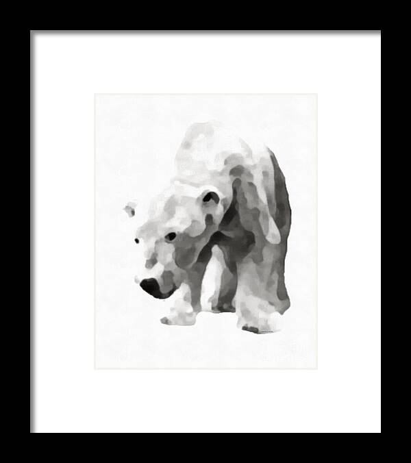 More From Edward Fielding Framed Print featuring the painting Polar Bear Painting by Edward Fielding