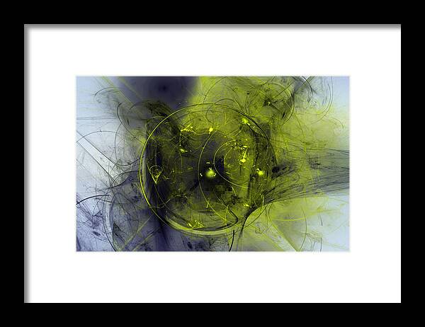 Fractal Framed Print featuring the digital art Politics of Knowledge by Jeff Iverson