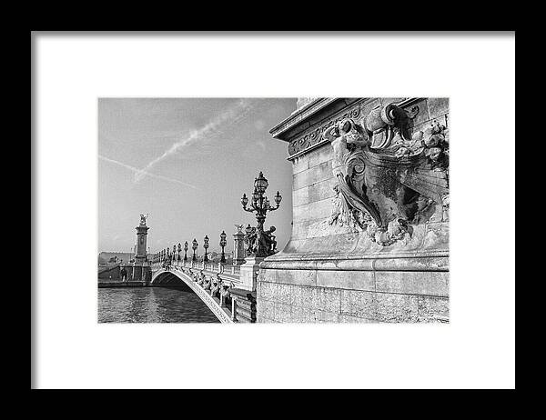 Pont Alexandre Framed Print featuring the photograph Pont Alexandre by Diana Haronis