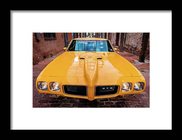 Pontiac Framed Print featuring the photograph Pontiac Muscle by Adam Reinhart