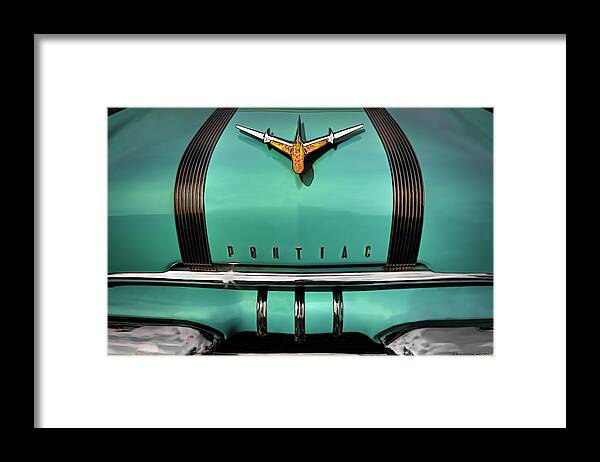 Transportation Framed Print featuring the photograph Pontiac One by Jerry Golab