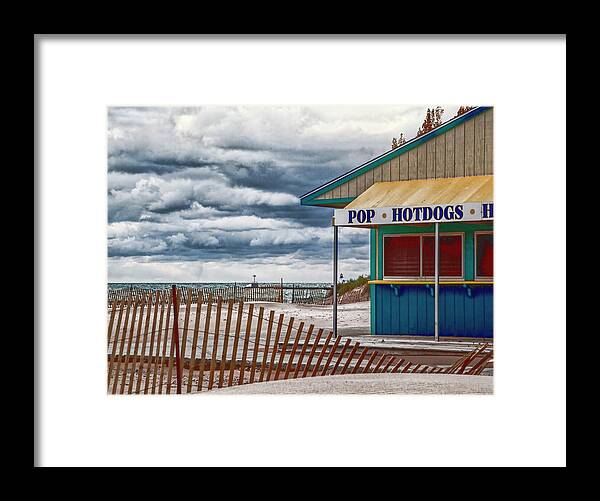 Pop And Hotdogs Framed Print featuring the photograph Pop and Hotdogs by John Crothers
