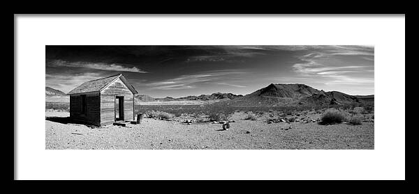 Panorama Framed Print featuring the photograph Population Zero by Mike Irwin