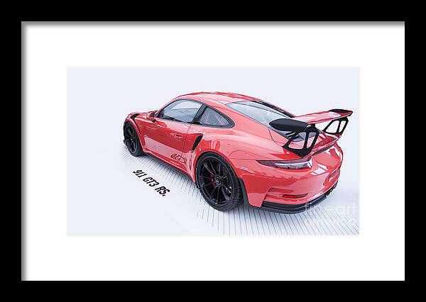 Porsche Framed Print featuring the photograph Porsche 911 GT3 RS by Roger Lighterness