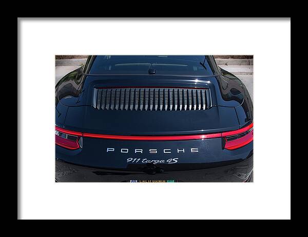 Porsche Framed Print featuring the photograph Porsche 911 Targa 4S by Gene Parks