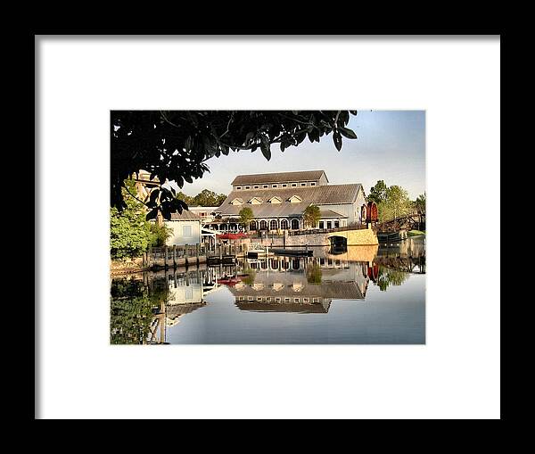 Port Orleans Framed Print featuring the photograph Port Orleans Riverside by Nora Martinez