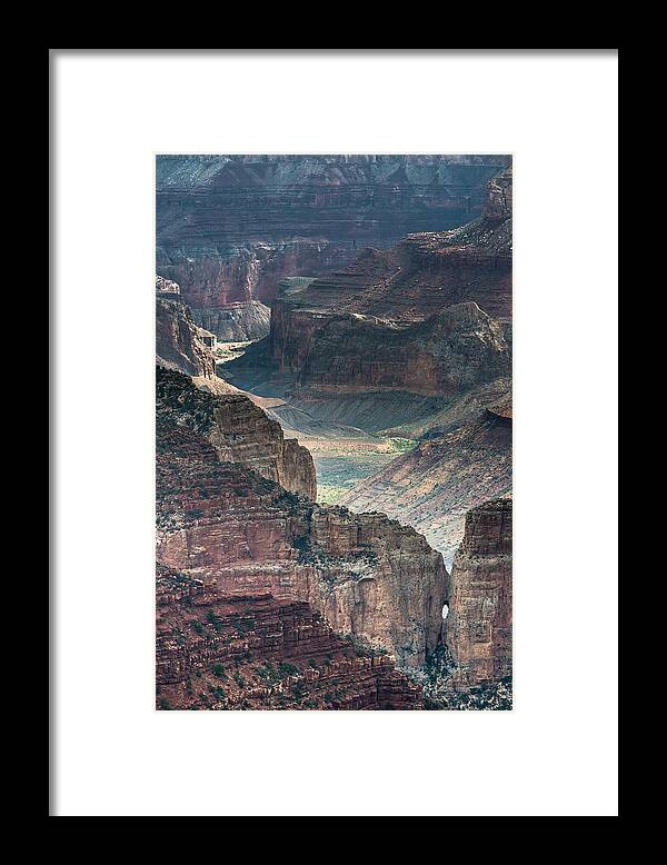 North Rim Grand Canyon Framed Print featuring the photograph Portal by Chuck Jason
