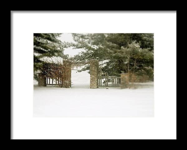  Framed Print featuring the photograph Portal by Melissa Newcomb