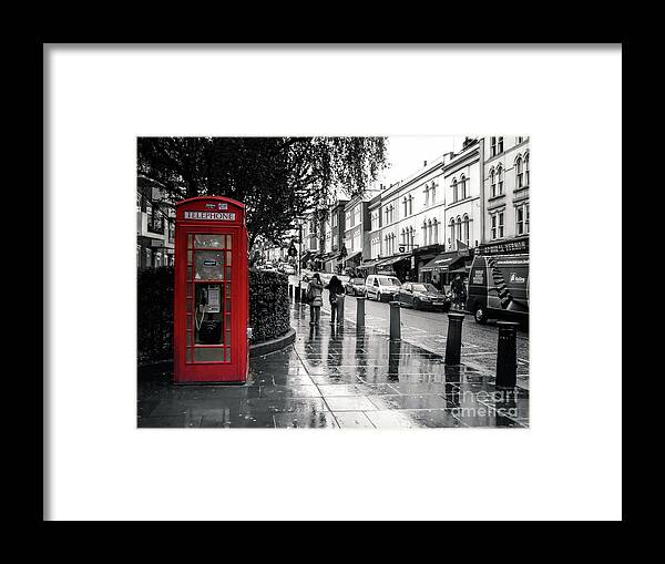 Portobello Road Framed Print featuring the photograph Portobello Road London by Lynn Bolt