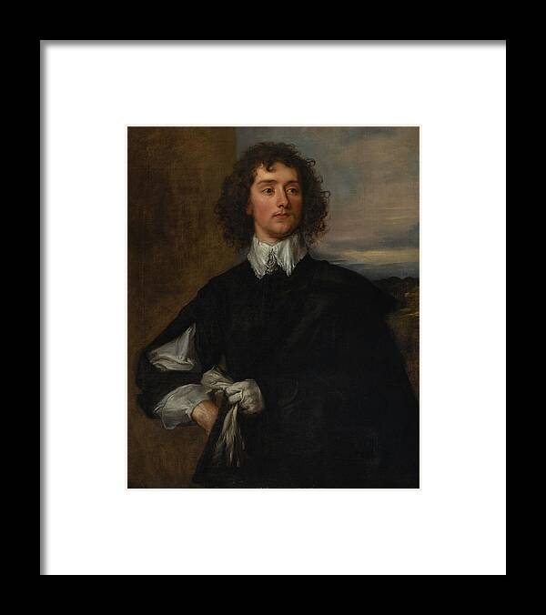 Attributed To Thomas Gainsborough Framed Print featuring the painting Portrait Of Thomas Hanmer by MotionAge Designs