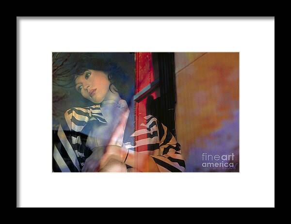 Mannequin Framed Print featuring the photograph mannequin photography - Reflection by Sharon Hudson