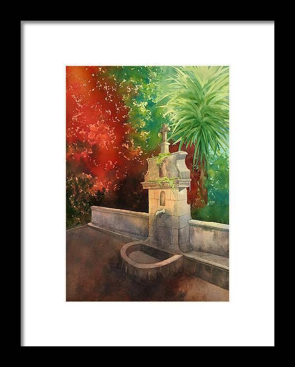 Ancient Framed Print featuring the painting Portugal by Johanna Axelrod
