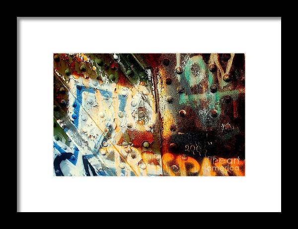 Aged Framed Print featuring the photograph Post Industrial by Farzali Babekhan