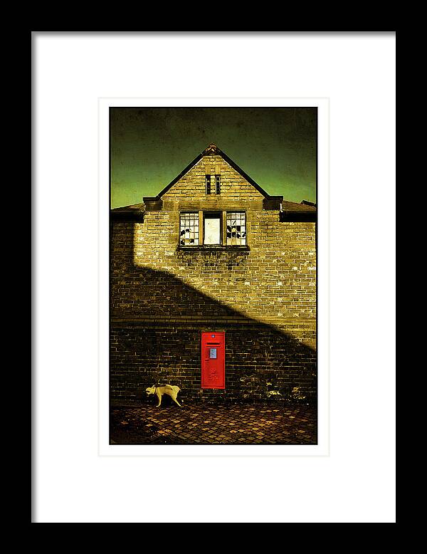 Mail Framed Print featuring the photograph Postal Service by Mal Bray