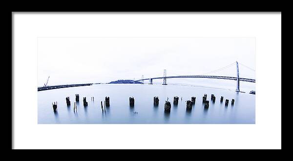 San Francisco Framed Print featuring the photograph Posts by Chris Cousins