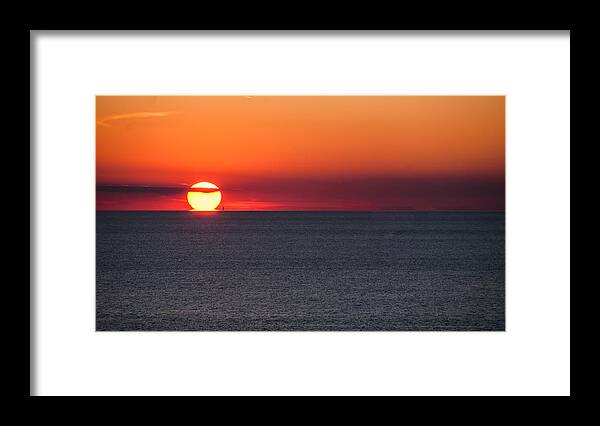 Sunset Framed Print featuring the photograph Pour Some Sunset by Charles McCleanon