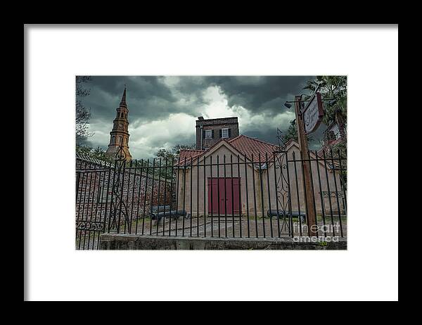 Powder Magazine Framed Print featuring the photograph Powder Magazine in Charleston SC by Dale Powell