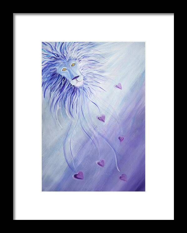 Love Framed Print featuring the painting Powerful Love by Deb Brown Maher