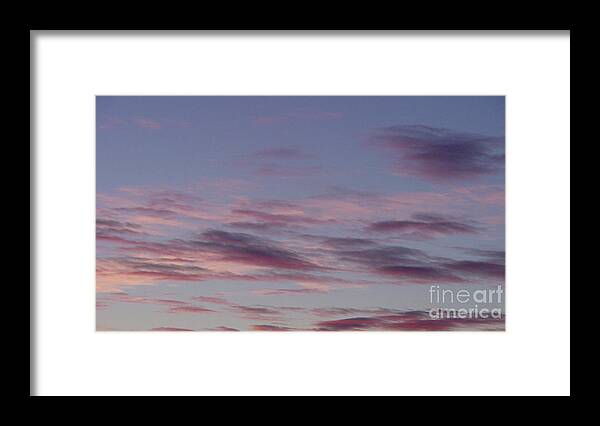 Prairie Sunset Framed Print featuring the photograph Prairie Sunset by Donna L Munro