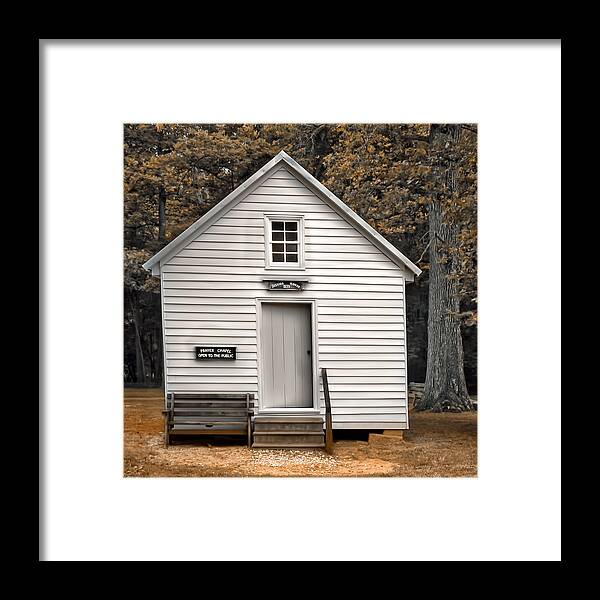 Old Country Churches Framed Print featuring the photograph Prayer House by Steven Michael