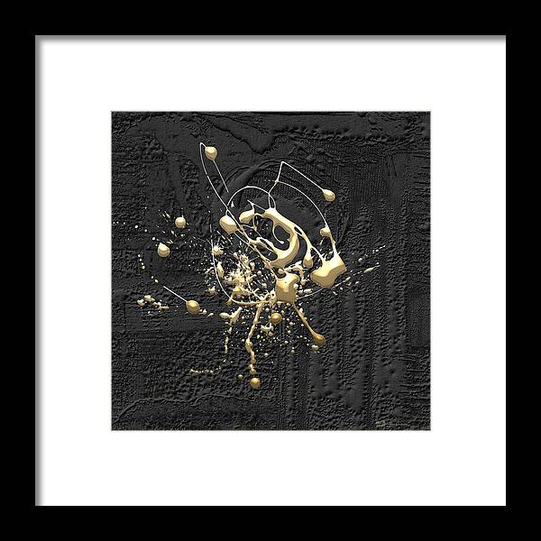 �the Abstracts� Collection By Serge Averbukh Framed Print featuring the photograph Precious Splashes - Set of 4 by Serge Averbukh