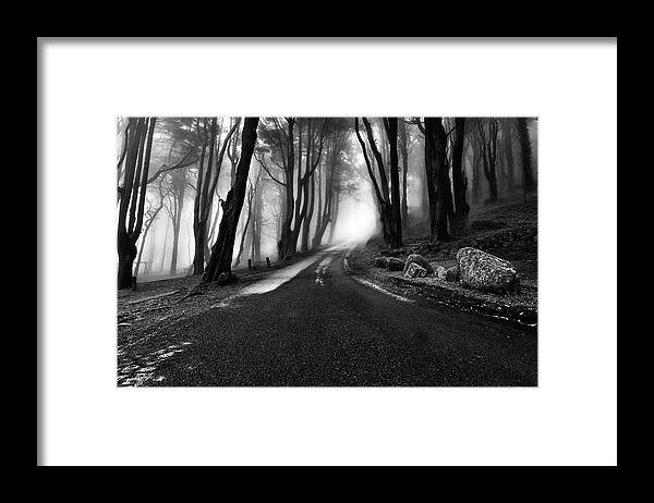 Sintra Framed Print featuring the photograph Premonition by Jorge Maia