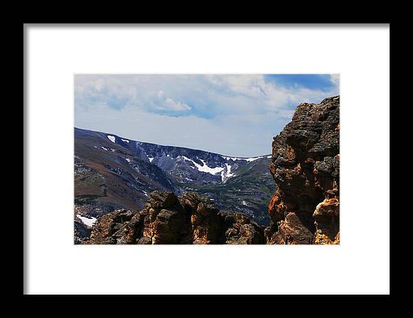 Mountains Framed Print featuring the photograph Preparing to make the Mountains Wet by Richard Henne