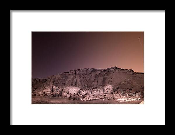 Pretty Village Chaco Framed Print featuring the digital art Pretty Village Chaco by William Fields