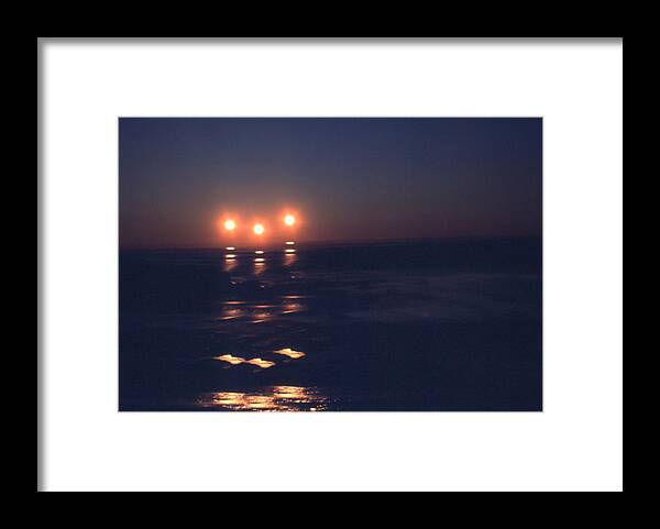 Photo Decor Framed Print featuring the photograph Preventing Sunset by Steven Huszar