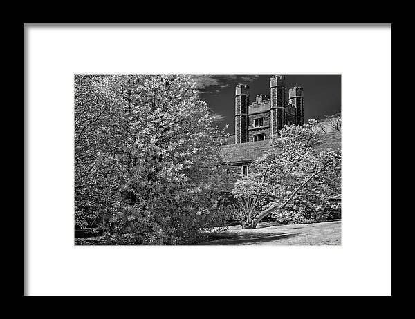 Princeton University Framed Print featuring the photograph Princeton University Buyers Hall by Susan Candelario