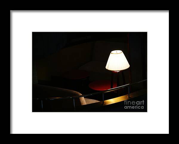 Lighting Framed Print featuring the photograph Private Affair by Linda Shafer