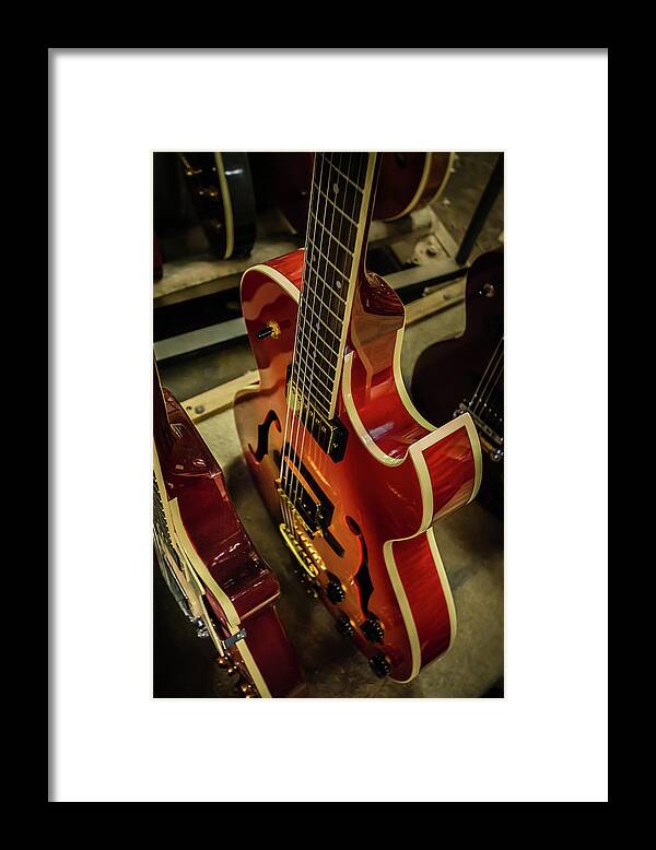 Guitar Framed Print featuring the photograph Proud Heritage by William Christiansen