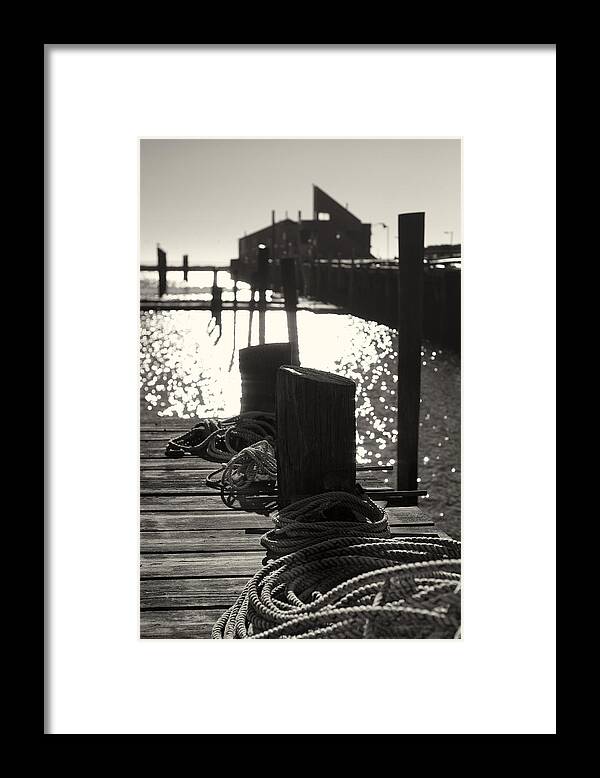 Provincetown Framed Print featuring the photograph Provincetown Marina by Darius Aniunas