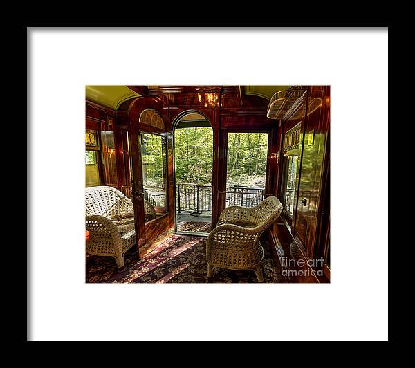 Art Framed Print featuring the photograph Pullman Porch by Phil Spitze