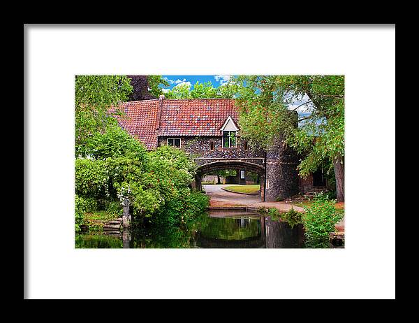 Pulls Ferry Framed Print featuring the photograph Pull's Ferry by Meirion Matthias