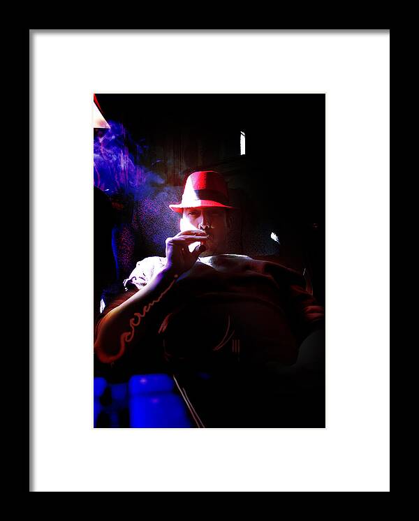  Framed Print featuring the photograph Purple Haze Boss by John Gholson