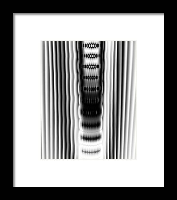 Vic Eberly Framed Print featuring the digital art Qi by Vic Eberly