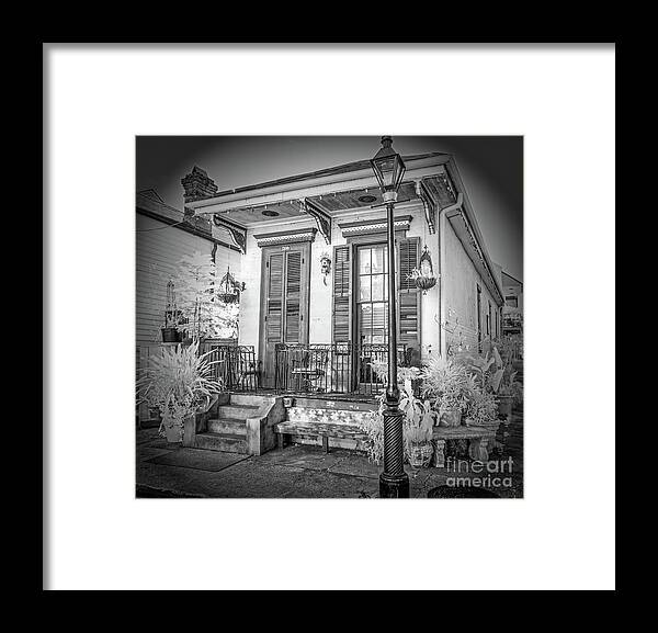 Nola Framed Print featuring the photograph Quaint NOLA house by Izet Kapetanovic