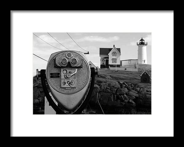 Nubble Framed Print featuring the photograph Quarters Only by Mary Capriole
