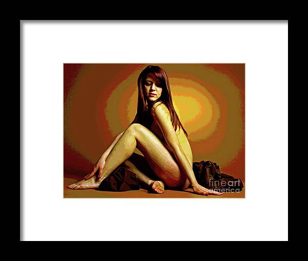 Larry Framed Print featuring the photograph Quiet Beauty by Larry Oskin