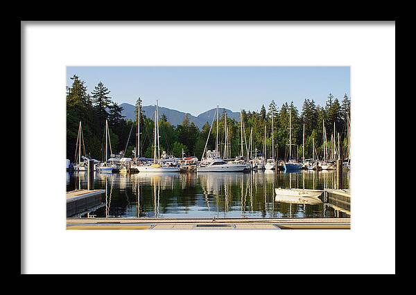 Sailing Framed Print featuring the photograph Quiet Cove by Cameron Wood