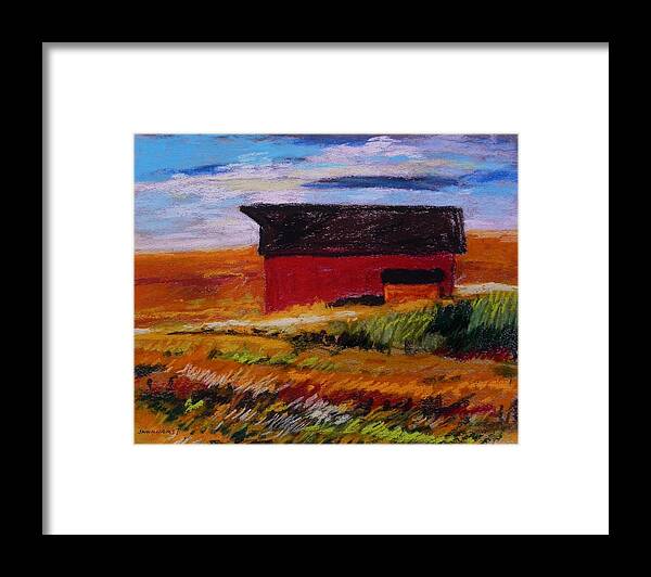 Landscape Framed Print featuring the painting Quiet Dignity by John Williams
