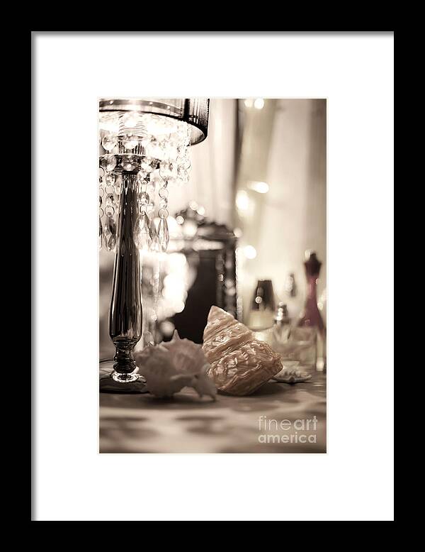 Night Framed Print featuring the photograph Quiet Moment by Aiolos Greek Collections
