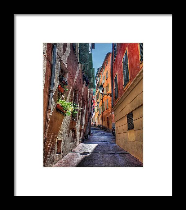 Street Framed Print featuring the photograph Quiet Sunday by Peter Kennett