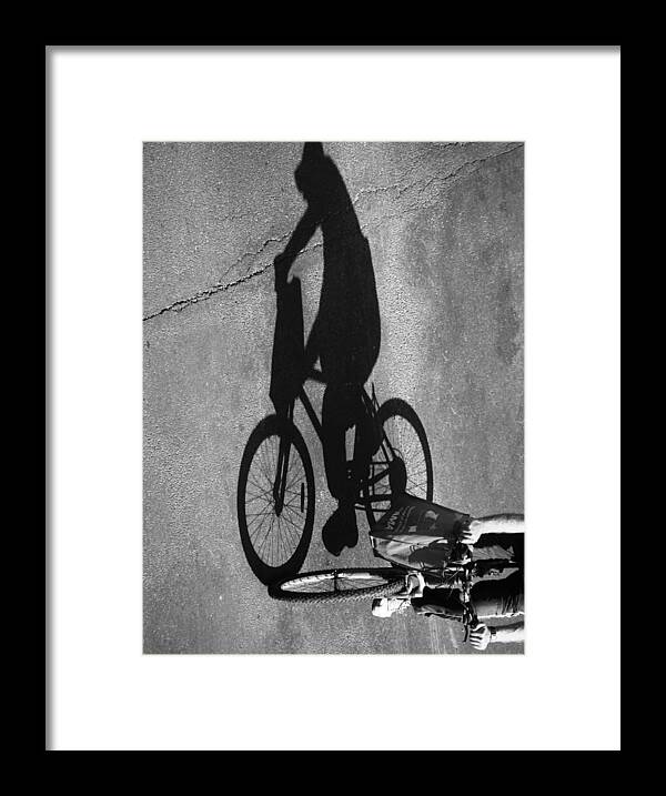 Street Photography Framed Print featuring the photograph Race on Home by J C