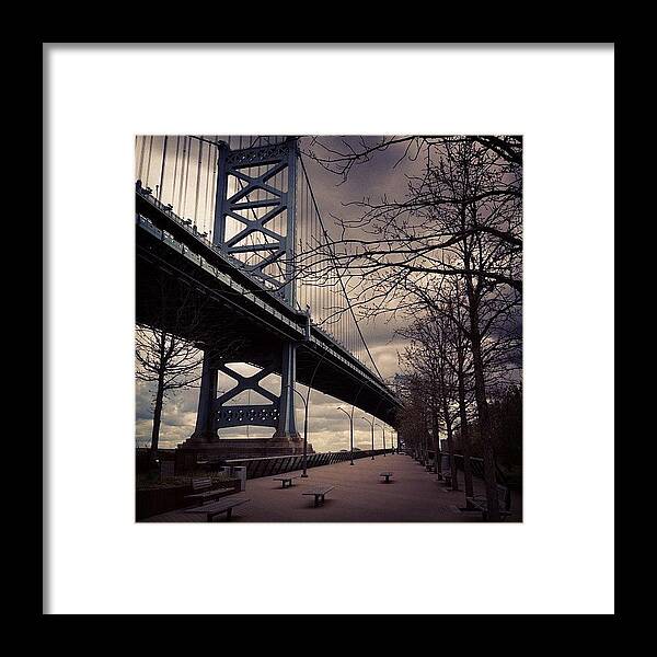 Philly Framed Print featuring the photograph Race Street Pier by Katie Cupcakes