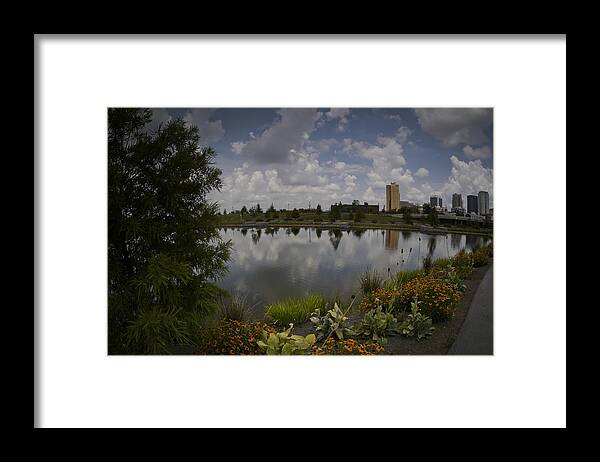 Birmingham Framed Print featuring the photograph Railroad Park by Just Birmingham